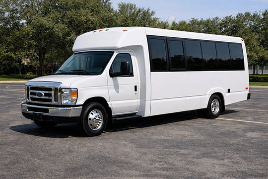 18-passenger mini coach New Orleans
