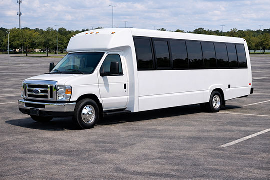 25-passenger mini coach New Orleans